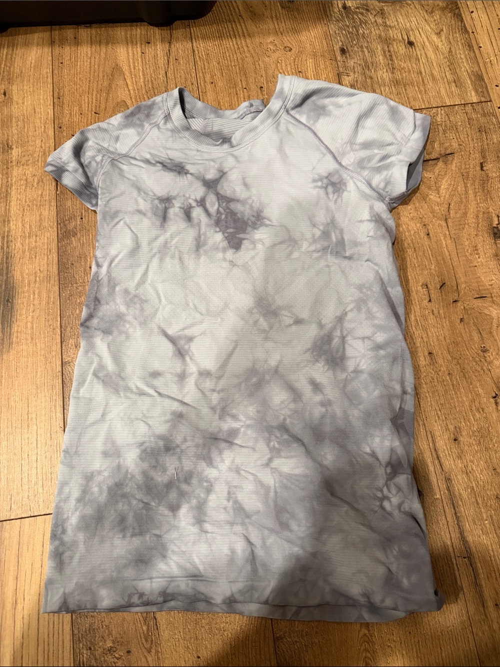 Lululemon Light Gray Tie-Dye swiftly tech